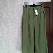 Новые брендовые коттоновые брюки р.14