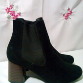 New Look з еко- замш челсі, ботильони напівчеревики роз.38 Нові ( сток )