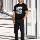 Футболка з принтом.розмір XS.sinsay