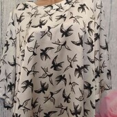 Блузка з шовковистої тканини