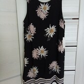 Брендовое новое красивое вискозное платье р.18-20.
