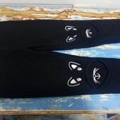 Зимовий морозний розпродаж - лосини на хутрі з котиками