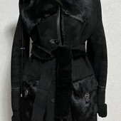 Натуральна дублянка з капюшоном L-XL 48-50р