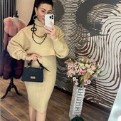 Платье + кофта , комплект, качество шикарное