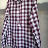 Бавовняна сорочка у клітинку р.14