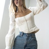 Корсет, блуза, M L