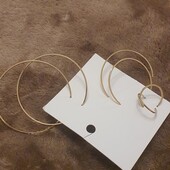 ❣️H&M набір сережок 3 пари