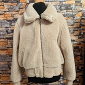 Тёплая куртка-бомбер!р.18/20(52-54)!