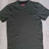 Kingpin хлопковая футболка цвет хаки меланж размер XS S можно на подростка