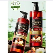 Відновлюючий шампунь для волосся з маслом ши та аргановою олією 520 мл