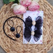 Бантики шкільний ,святковий шифоновий