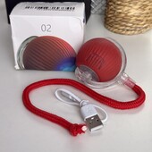 Інтерактивна іграшка для улюбленця , розумний мʼячик, мотузка-дражнилка. Стан нової . Автоматична