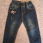 стильные джинсы на 2 года