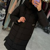 Тёплое зимнее пальто куртка М