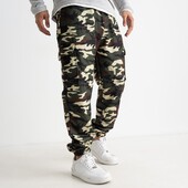 Теплі штани на флісі карго