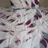 Простирадло полуторне та дві наволочки 50х70 см. Бязь Голд Люкс