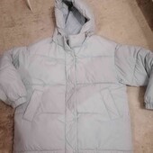 Ніжно блакитна зимова куртка