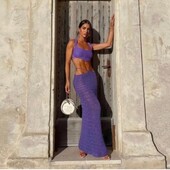 Спідниця в'язка пляжна