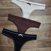 Набір трусиків рубчик ❤️♥️♥️ ( 3шт)