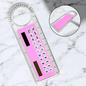 Калькулятор з лінійкою та лупою