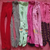 Лот колготок демі 2-3 роки 92-98