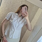 Білосніжна блуза, базова ❤️