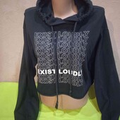 Фірмовий коротенький худі/оверсайс, розмір S/M