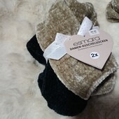 10532Лот 2 пари.Теплі дуже м'які носки Esmara 39/52