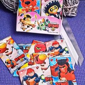 12 штук в лоте. Карточки Brawl Stars