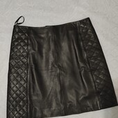 кожаная юбка от M&S collection