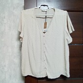 Новая брендовая вискозная блузка р.14(М).