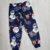 Primark.Флісові піжамні штани 110 см (4-5 років)
