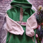 Стильна тепла худі шерпа Reserved оверсайз розмір М