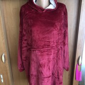 Меховушка, плюшева туника, кофта, худи, XL. Tu. слип, пижама