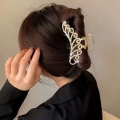 Металлический краб для волос