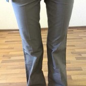 Класичні штани у коричневому кольорі р. 36!!!!!