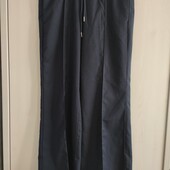 Штани темно синього кольору на резинці