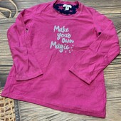 Флисовая пижамная кофта на 12/13лет, состояние хорошее