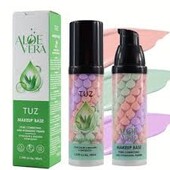 База під макіяж триколірна вирівнююча Aloe Vera Tuz Base 40 мл