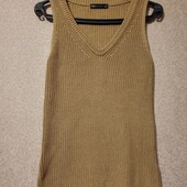 Стильная вязаная жилетка M&S