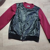 Стильний бомбер на плюші Zironka 146