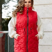 Женская жилетка больших размеров