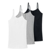 ♕ Зручна майка-топ з органічної бавовни від Tchibo (Німеччина) розмір 134-140,біла,нюанс