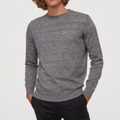 Вовняний сірий джемпер р.м