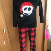 Пижама, комплект, костюм, 100% фліс, 9-10 р 140 см. Disney. в ідеалі