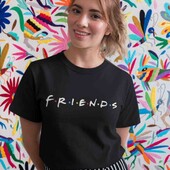 Футболка Friends M evro 40/42+6 оверсайз