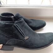 Зимні, натуральні, класичні ботинки. 41-26см