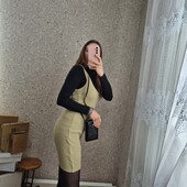 Брендовий, теплий сарафан в широкий рубчик, мягесенький❤️ Якість