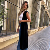 Трендовий Міді жилет в рубчик, мягесенький, бренд, якість ✨Без дефектів