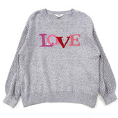 Шикарни, в'язаний светрик, об'ємні рукавички, без дефектів! Мягесенький, теплий ✨